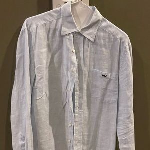 Vineyard Vines Linen Classic Fit Tucker Shirt